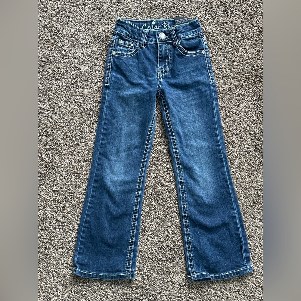 Cedar Rose girls 6T jeans.